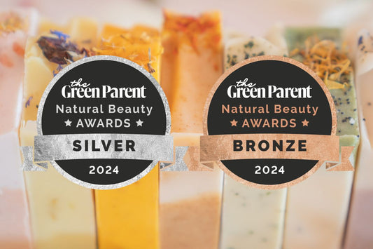 Bloom In Soap wins two Green Parent Natural Beauty Awards