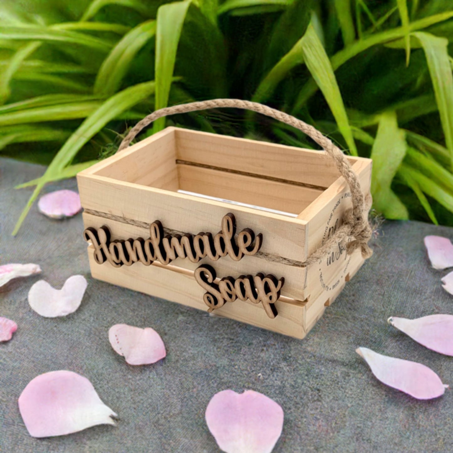 Wooden Crate Soap Gift Set