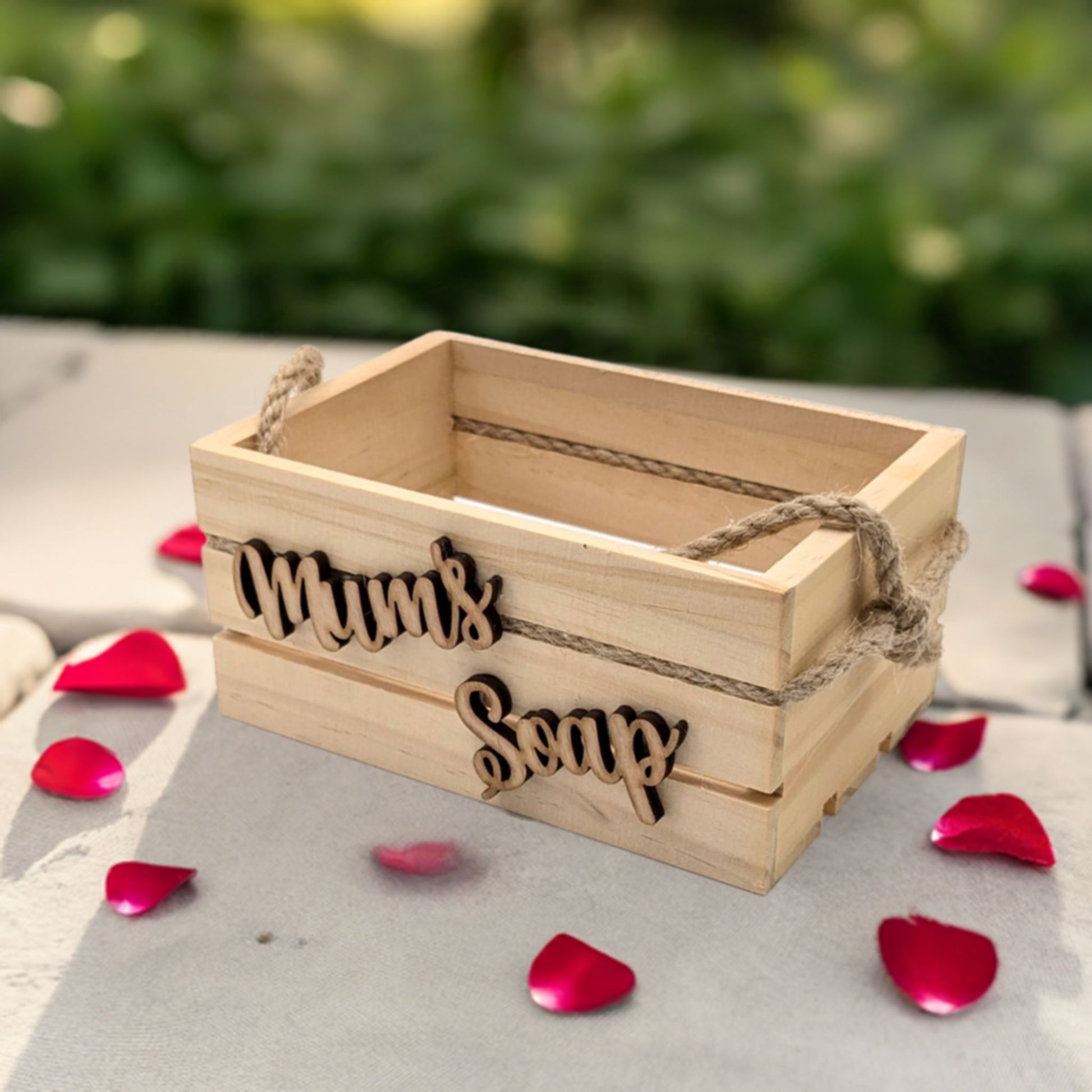 Wooden Crate Soap Gift Set