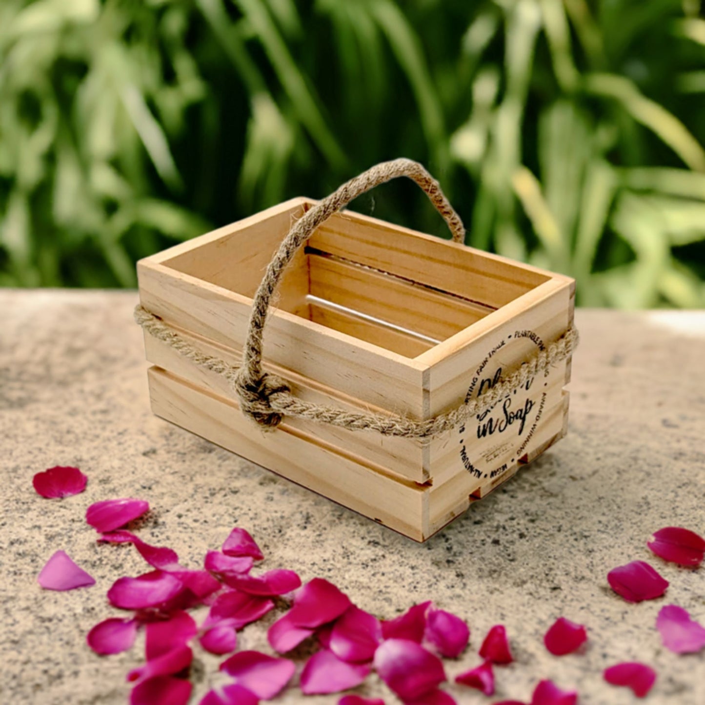 Wooden Crate Soap Gift Set