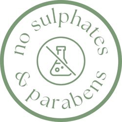 no sulphates or parabens