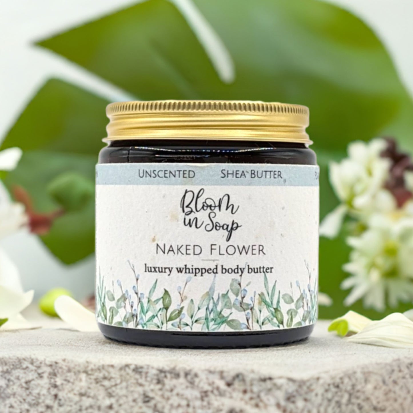 Naked Flower body butter & soap bundle