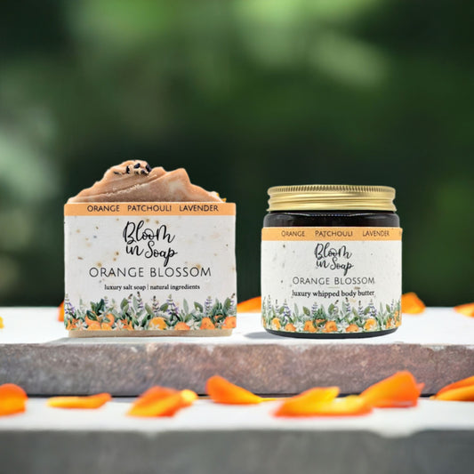 Orange Blossom body butter & soap bundle