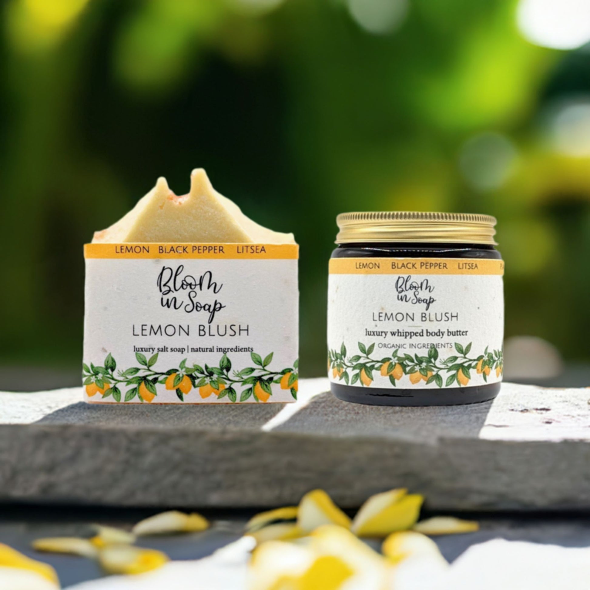 Lemon Blush body butter & soap bundle